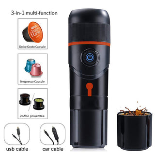 Car Outdoor Portable Capsule Coffee Machine