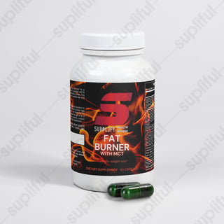 FAT BURNER with MCT combines Vitamin C, Vitamin B6, Choline, Chromium, L-Carnitine,