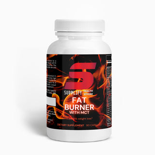 FAT BURNER with MCT combines Vitamin C, Vitamin B6, Choline, Chromium, L-Carnitine,