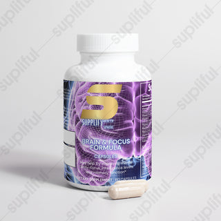 Brain & Focus Formula  DMAE Bitartrate and L-Tyrosine with plant extracts like Bacopa