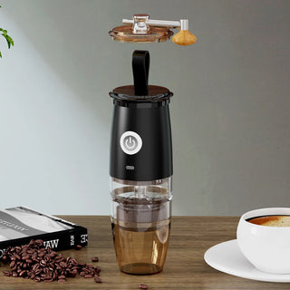 Portable Electric Manual 2-in-1 Coffee Grinder USB Charge