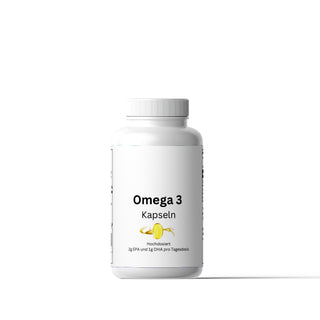 Omega 3 Kapseln Fischöl-Konzentrat Softgel Kapseln