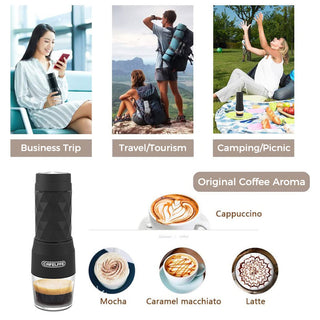 Portable Three In One Travel Hand Press Coffee Machine